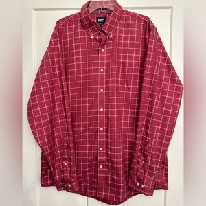 Lands End XL Tall Button Down Long Sleeve Shirt